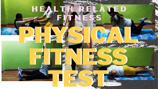 Physical Fitness Test  Health Related Fitness [upl. by Atnohs]