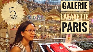 5 tips for Paris best shopping mall Galerie Lafayette [upl. by Otir]