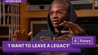 Wizkid Extended interview Music is a universal language  and the perception of Africa [upl. by Yerfoeg]