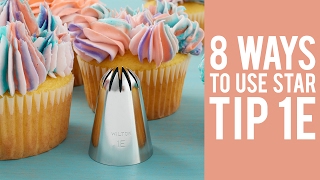 How to Decorate Cupcakes with Tip 1E [upl. by Hanus688]