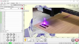 LaserGRBL Tutorial 4 Setting up your greyscale engraving part 1 [upl. by Jangro]