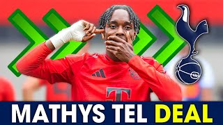 Mathys Tel To Tottenham Hotspur HERE WE GO [upl. by Cari]