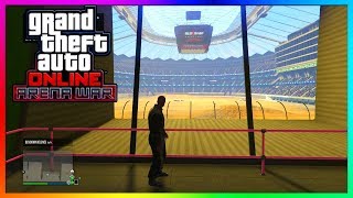 GTA 5 Online ARENAS Fully Explained  How To BuySetup Arena Workshop Property Arena Wars DLC [upl. by Gothurd255]