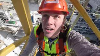 WORKING AS A CONSTRUCTION CRANE OPERATOR [upl. by Avlis]