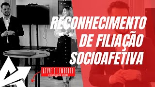 DIREITO DE FAMÍLIA Reconhecimento de filiação socioafetiva [upl. by Esnofla215]