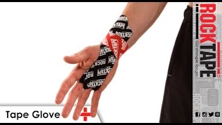 RockTape  Kinesiology Tape Instruction  Tape Glove Hand [upl. by Ungley815]