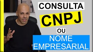 COMO DESCOBRIR OS DADOS DE UMA EMPRESA PELO CNPJ OU NOME EMPRESARIAL [upl. by Ocimad]