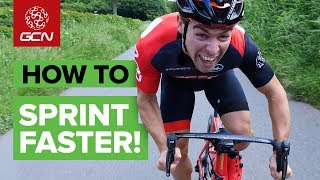 How To Sprint Faster On A Road Bike [upl. by Kerge]