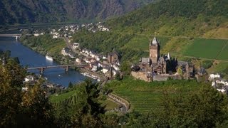 Mosel in Germany CochemMosel Holiday Region  German Moselle Valley tourism [upl. by Cranston119]