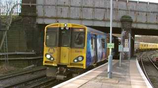 Half an Hour at 216  Birkenhead North Station 1022017  Class 507 508 terminus [upl. by Grosmark]