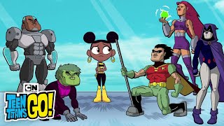 Time Traveling Titans  Teen Titans GO  Cartoon Network [upl. by Eiramassenav]