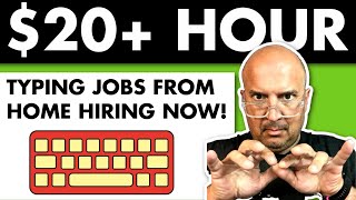 Top 15 Typing Jobs You Can Start Today  Work From Home [upl. by Shabbir]