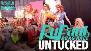 Untucked RuPauls Drag Race Season 8  Episode 3 quotRuCos Empirequot [upl. by Aiuqcaj]