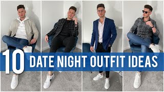 10 Simple Mens Date Night Outfits  Mens Fashion  NightOut amp Nightclub Outfit Ideas [upl. by Gypsy645]