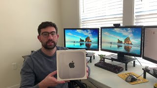 Apple Mac Mini M1 Unboxing and Setup [upl. by Haceber691]