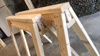 Cheap Sawhorses That DONT Suck [upl. by Edalb]