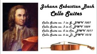 Johann Sebastian Bach  Cello suites in 432 Hz great for reading or studying [upl. by Hanauq]