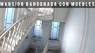 Explorando MANSION ABANDONADA aún Amueblada casi Intacta • Casa Francia [upl. by Airrehs]