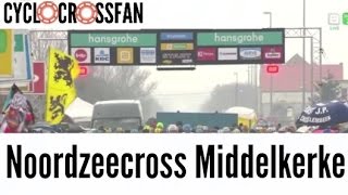 Cyclocross 2016 Noordzeecross Middelkerke Men [upl. by Junius]