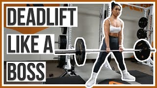 HOW TO DEADLIFT  Step by Step Beginners Guide [upl. by Homer]