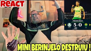 CORINTIANO REAGINDO REACT  PALMEIRAS 5X0 CUIABÁ  MINI BERINJELO DESTRUIU [upl. by Oleg]