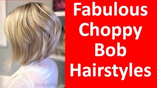 Fabulous Choppy Bob Hairstyles 2021 Collection [upl. by Fesoy]