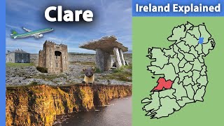 County Clare Ireland Explained [upl. by Enalahs]