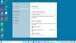 How to Install and Use a different Language Keyboard in Windows 10 [upl. by Lenehc]