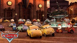 Meet Luigis Family  Pixar Cars [upl. by Inamik]