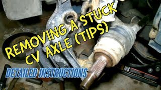 PT Cruiser CV Axle Replacement [upl. by Llovera]