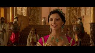 Aladdin 2019 Princess Jasmine Red Dress Scene [upl. by Vieva]