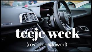 Teeje Week Remix  Bass Boosted [upl. by Tina5]