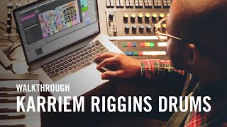 KARRIEM RIGGINS DRUMS Walkthrough  Native Instruments [upl. by Jakoba]