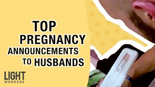 Top Pregnancy Announcements to Husbands [upl. by Navnod418]